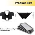 thumbnail image 2 of czcpp-16 PCS Tray Stackers for Harvest Right Freeze Dryer Trays Freeze, Dryer Accessories Compatible with Harvest Right Trays, Stacks 5 Trays, Black, 2 of 4