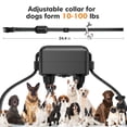 thumbnail image 4 of Dog Shock Collar - 3300Ft Dog Training Collar with Remote for 5-120lbs Small Medium Large Dogs Rechargeable Waterproof e Collar with Beep , Vibration, Safe Shock (Orange), 4 of 6