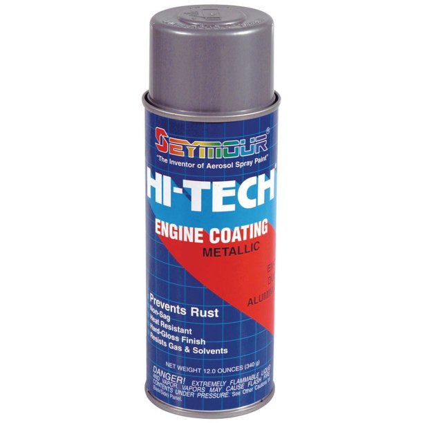Seymour En 71 Hi Tech Engine Spray Paint Dull Aluminum Walmart Com