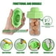 thumbnail image 5 of Monstrate Sellador de tarros universales de 2 piezas, tapas de vacío para sellar botellas de boca ancha, accesorio para granos de salsa, Cocina y Comedor Verde, 5 of 6