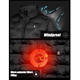 thumbnail image 6 of Little Donkey Andy Women's Warm Puffer Jacket Lightweight Windproof Winter Coat with Recycled Insulation (Black L), 6 of 7