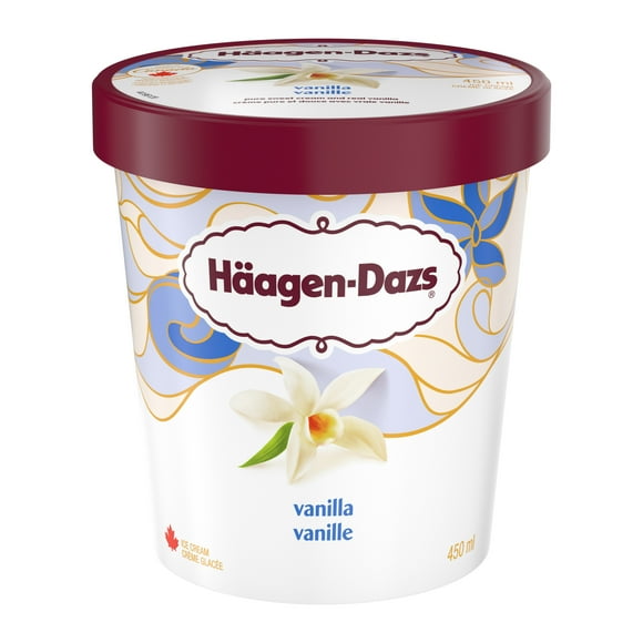 HÄAGEN-DAZS Vanilla Ice Cream 450 ml, HAGEN DAZS HD VANILLA