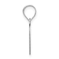 thumbnail image 6 of Auriga Fine Jewelry 14K White Gold Script Letter O Initial Pendant for Women, 6 of 6