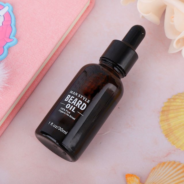 Aceite Para Barba, Aceite Brillante Para El Crecimiento De La Barba, Eficaz 30 Ml Para Papa Husband ANGGREK Moisturizing Beard Oil