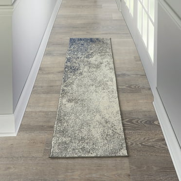 Nourison Passion Abstract Charcoal Ivory 1'10" x 6' Area Rug, (2x6)