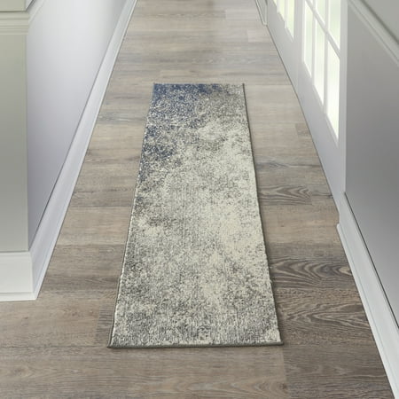 Nourison PASSION PSN10 1'10" x 6' Charcoal/Ivory Area Rug