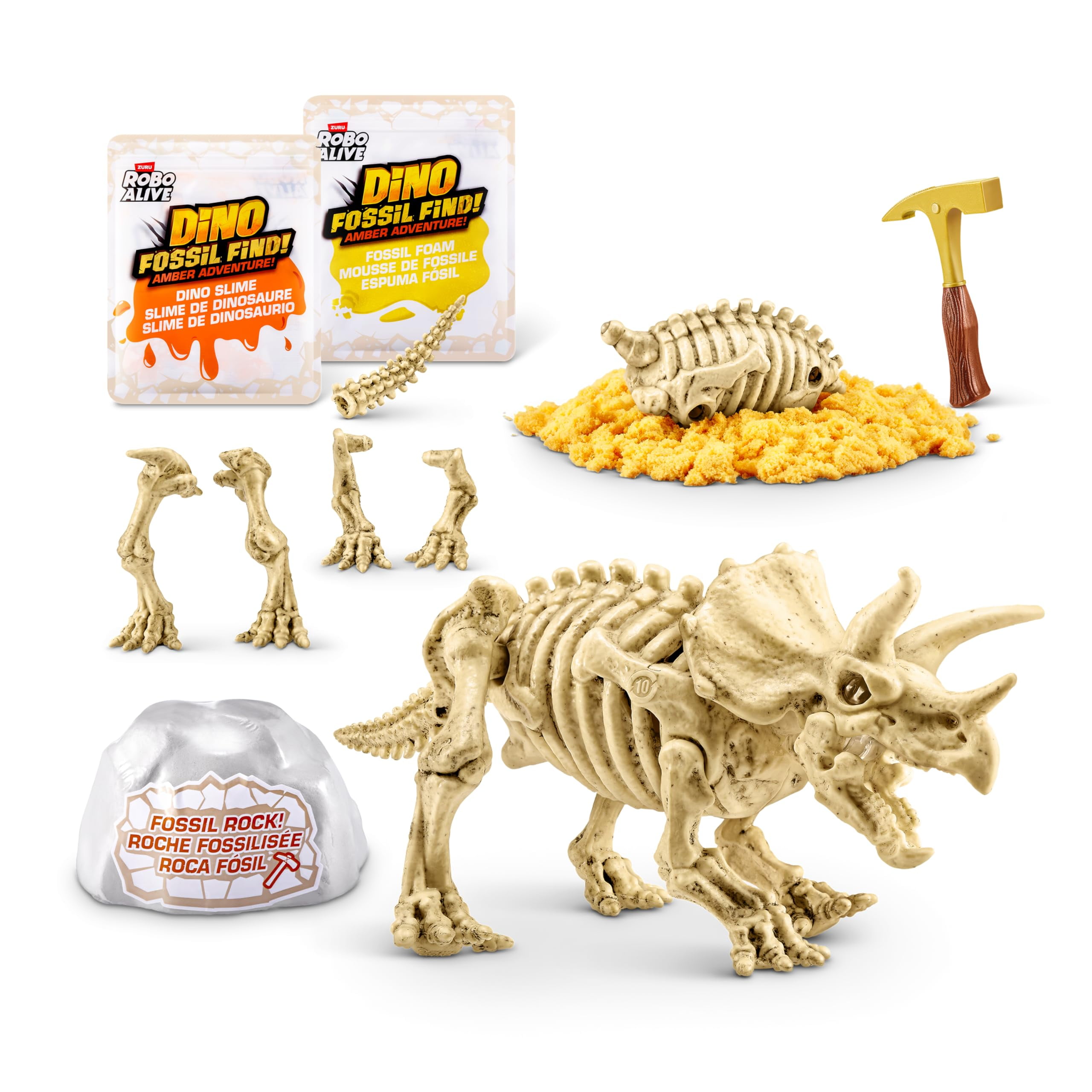 Robo Alive Fossil Find! AMBER ADVENTURE Mystery Pack (RANDOM DINO)