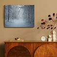 thumbnail image 4 of Pratyus Snow Forest Swing Canvas Art Modern Prints Wall Decor for Home and Office 16x12in, 4 of 6
