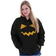 thumbnail image 3 of Halloween Jack-o-Lantern Costume Hoodie Sweatshirt Women Men Brisco Brands X, 3 of 5