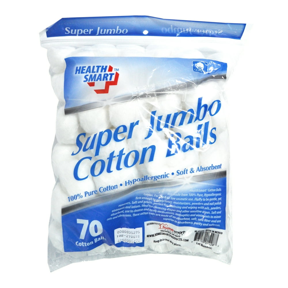 Health Smart Super Jumbo Cotton Balls