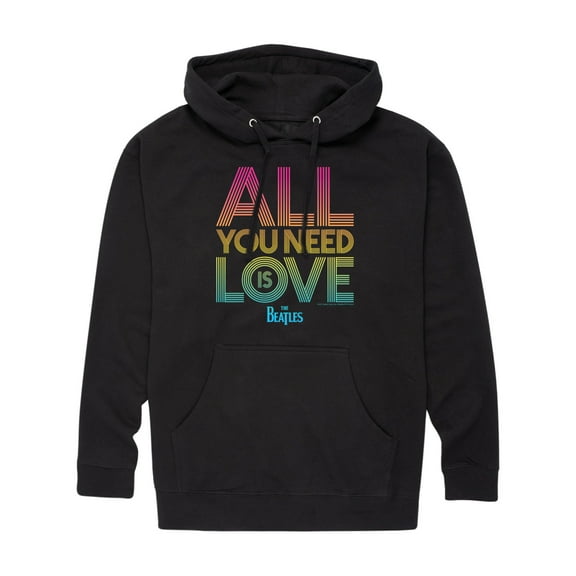The Beatles - All You Need Is Love - Men's Pullover Fleece Hoodie
