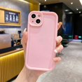 thumbnail image 3 of Funda de teléfono suave de Color caramelo de lujo para iPhone 16, 15, 14, 13, 12, 11 Pro Max, 14, 15, 16 Plus, Mini X, XR, XS Max, 7, 8Plus, cubierta a prueba de golpes, 3 of 5