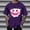 Purple#02, variant on Men's Graphic Tees Printed Casual Summer Tee Tops Short Sleeve T-Shirts Fashion Tees