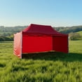 thumbnail image 4 of Ilios Innova | Toldo Plegable Rojo 3x4.5 con Paredes Laterales, Impermeable y Resistente al Calor, Velcro de Ajuste, Ideal para Exterior., 4 of 9