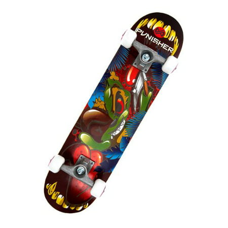 Punisher Skateboards Ranger 31-Inch Double Kick Concave Complete ...