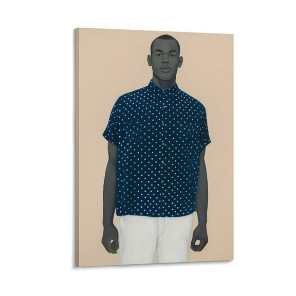 Portrait Painter Amy Sherald Painting Art Poster (52) Artworks Canvas Poster Room Aesthetic Wall Art Prints Home Modern Decor Gifts 24x36inch(60x90cm)