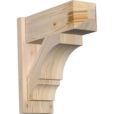

7 1/2 W x 20 D x 20 H Balboa Smooth Craftsman Outlooker Douglas Fir