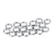 thumbnail image 1 of Conector de aparejos de señuelo de anillo dividido a presión de acero inoxidable de pesca de 50 piezas (7#) YUNYI BRAND Deportes, 1 of 2