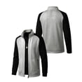 thumbnail image 5 of Lyrehush Track Jackets for Men Color Block Long Sleeve Sweatshirts Relaxed Fitted Zip up Sport Jacket, 5 of 5
