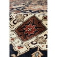 thumbnail image 3 of Pasargad Home Karabakh 93" x 123" Hand-Knotted Wool Area Rug in Rust Red/Navy, 3 of 6