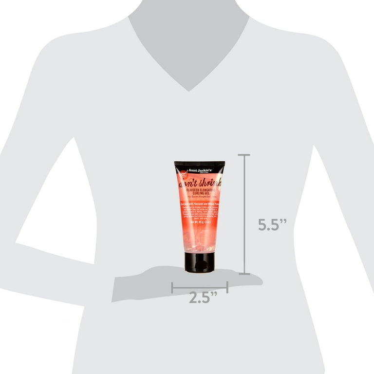 AUNT JACKIE'S Don't Shrink Flaxseed Elongating Curl Gel (3oz) AUNT JACKIE'S Don't Shrink Flaxseed Elongating Curl Gel (3oz)