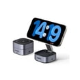 thumbnail image 1 of UGREEN MagFlow Magnetic Foldable Charging Station, 2-in-1 Fast Wireless Charger Compatible with iPhone 16 15 14 13 12, Airpods3 2 Pro (No AC Adapter), 1 of 5