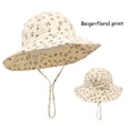 thumbnail image 2 of Cotton Bucket Hat Foldable Packable Fishing Hat Beach Cap for Boys Girls Teen,lightweight,durable,breathable S, 2 of 5