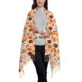 thumbnail image 2 of Xecao Hot Fresh Pizza Pattern Womens Winter Scarf Fall Scarf Oversized Large Scarf for Women Warm Shawl Wrap, 2 of 8
