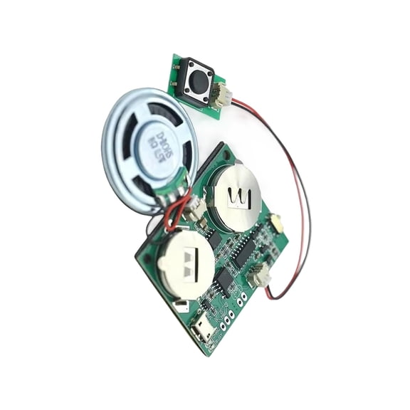 Programmable Voice Recorder Module 4MB Storage USB Rechargeable For DIY