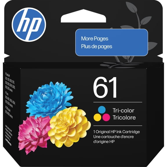 HP 61 Tri-Color Original Ink Cartridge