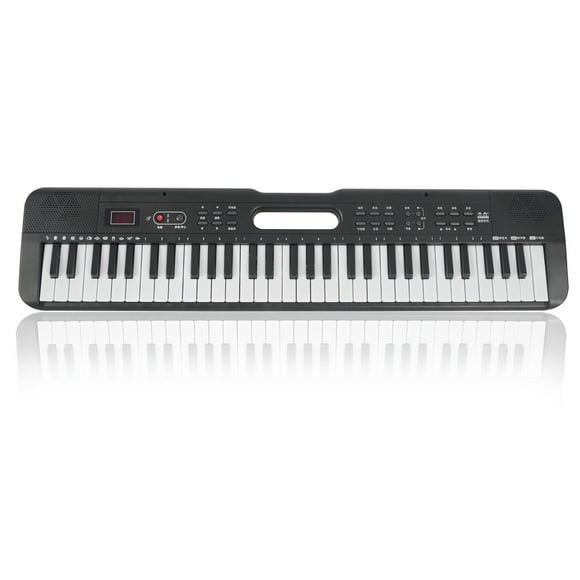 Piano Keyboard, US Plug Recording 200 Timbres 60 Demonstration Songs Keyboard Piano For Home