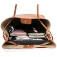 thumbnail image 1 of Conjunto De Bolso De Mano De Moda Bolsos De Cuero De PU Para Mujer Y Conjunto De Bolso De Hombro Y Monedero Y Tarjetero ANGGREK Tote Bag Set, 1 of 8