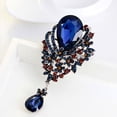 thumbnail image 7 of Yesbay Women Elegant Hollow Flower Shiny Rhinestones Brooch Pin Jewelry Xmas Gift,Brooch, 7 of 7