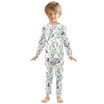 thumbnail image 3 of joogoo Cute Bear on Branch Pajamas Set Long Sleeve Soft Cotton Sleepwear 2 Piece 18M, 3 of 7