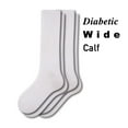 thumbnail image 2 of Sierra Socks Women's Health Socks, Wide Calf Cotton Crew Socks, Non-Binding Cotton Crew Socks, 2 Pair Pack, 2 of 10