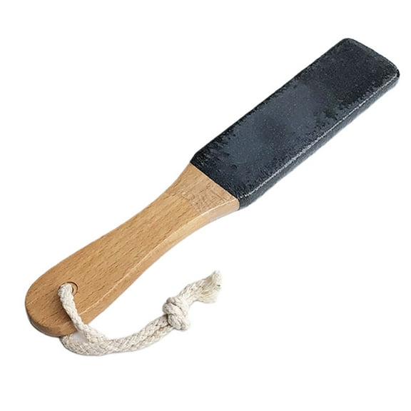 JANGSLNG Pedicure Wooden Scraper Foot File Cuticle Callus Hard Dead Skin Remover Brush