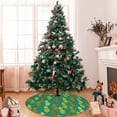 thumbnail image 7 of Yiaed Pineapples1 Print Christmas Tree Skirt , Tree SkirtsTree Mat for Christmas Winter Holiday Indoor Decorations-36", 7 of 7