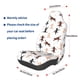 thumbnail image 3 of Fotbe Yoga Labrador Retriever Funda para Asiento de Auto con Estampado – Impermeable y Antisudor – Ajuste Universal, Lavable a Máquina, Antideslizante (1 Pieza), 3 of 5