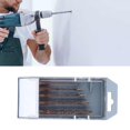 thumbnail image 4 of Triangular Drill Bits, Rapid Drilling Incisive Cutting Head Twist Drill  For Perforating Ceramics For Glass, 4 of 8