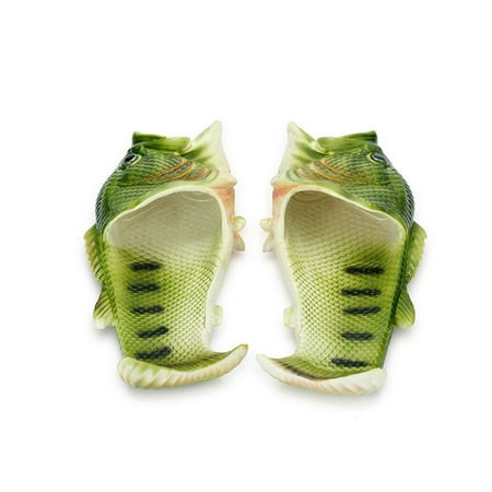 

Fish Flip Flops Fish Slippers Unisex Sandals Creative for Men Women Beach Shower New