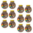 thumbnail image 3 of 12 medallas de fútbol para , , colección de aleación, recuerdos de fiesta, medallas de para eventos de concursos de ortografía medalla de bronce, 3 of 10