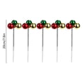 thumbnail image 2 of Christmas Ornaments, Christmas Gifts, 5Pcs Artificial Leaves Branches, Christmas Ball, for Xmas Tree, Home, Party, Holiday Christmas Decorations, 2 of 3