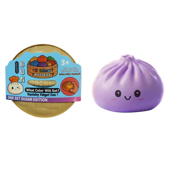 Moonsky Pan bao con vaporera, suave y lento, imita masa real, para pellizcar sin parar, Juguete antiestres Squishy, Juguetes para ansiedad Adultos