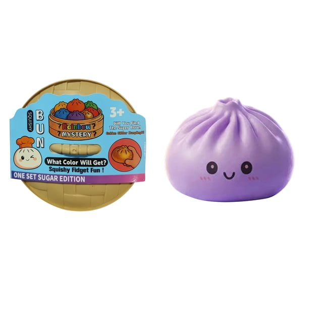 Moonsky Pan bao con vaporera, suave y lento, imita masa real, para pellizcar sin parar, Juguete antiestres Squishy, Juguetes para ansiedad Adultos