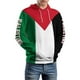 thumbnail image 4 of Nueva sudadera con capucha unisex 3D con la bandera palestina en contra de la guerra, con estampado 3D, para hombres y mujeres, estilo casual, estilo Harajuku, talla europea, 4 of 4