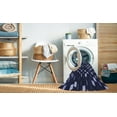 thumbnail image 2 of Ahgly Company Machine Washable Indoor Round Transitional Periwinkle Purple Area Rugs, 5' Round, 2 of 7