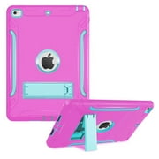 iPad Air 1st Case, Goodest ArmorBox [Three Layer] Convertible Rugged Hybrid Protective With Kickstand Case For Apple iPad Air 1st generation Model A1474/A1475/A1476 Retina Display (Mint/Rose)