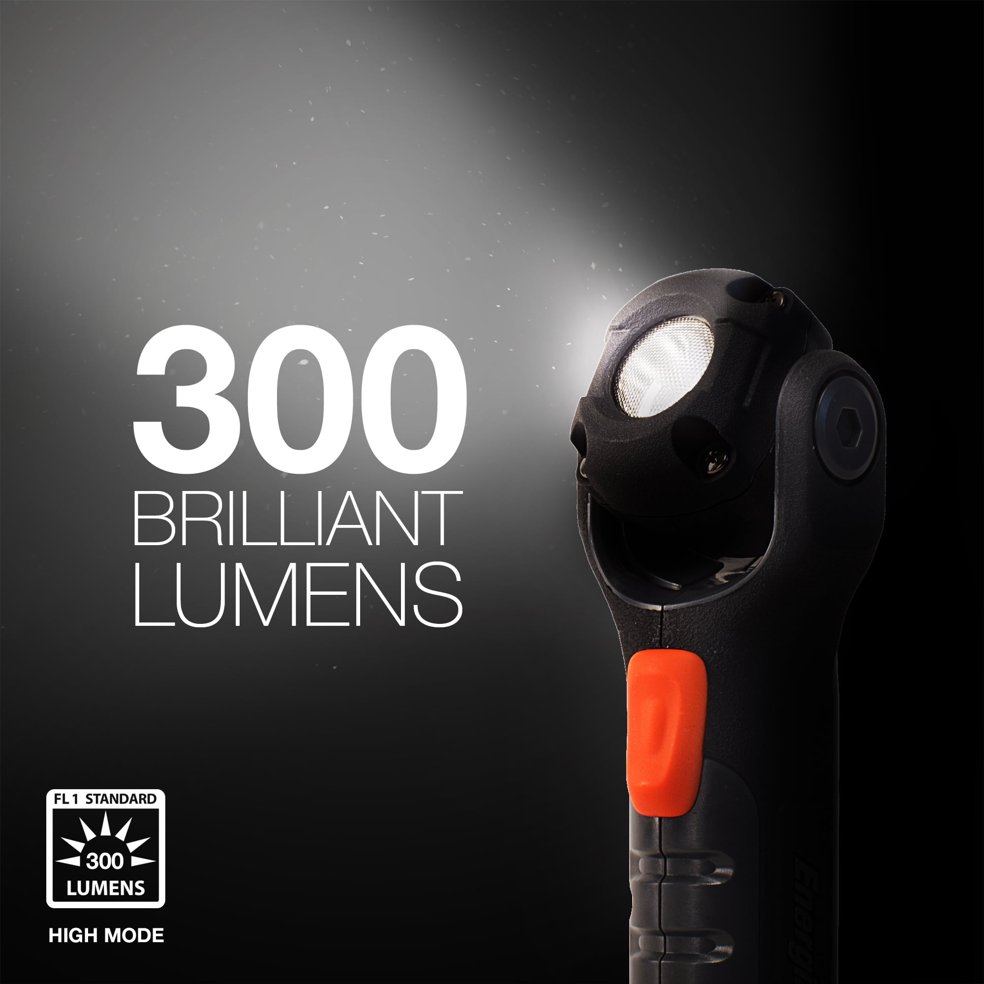 Light, Included) 5 PivotPlus Time, Light, Work (Batteries Energizer Hour Professional AA Lumens 300 Case Run LED Hard