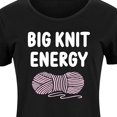 thumbnail image 3 of Instant Message - Big Knit Energy - Women's Any Way Dress, 3 of 7