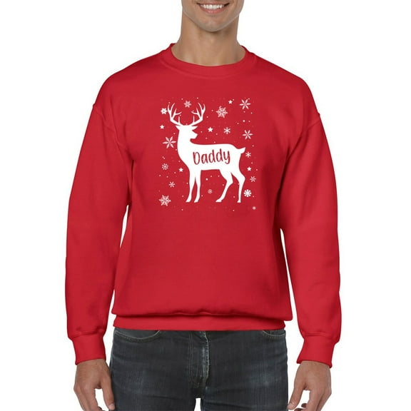 Rendeer Daddy Men Sweatshirt, Male 3X-Large